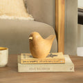 Oiseau décoratif en chêne
