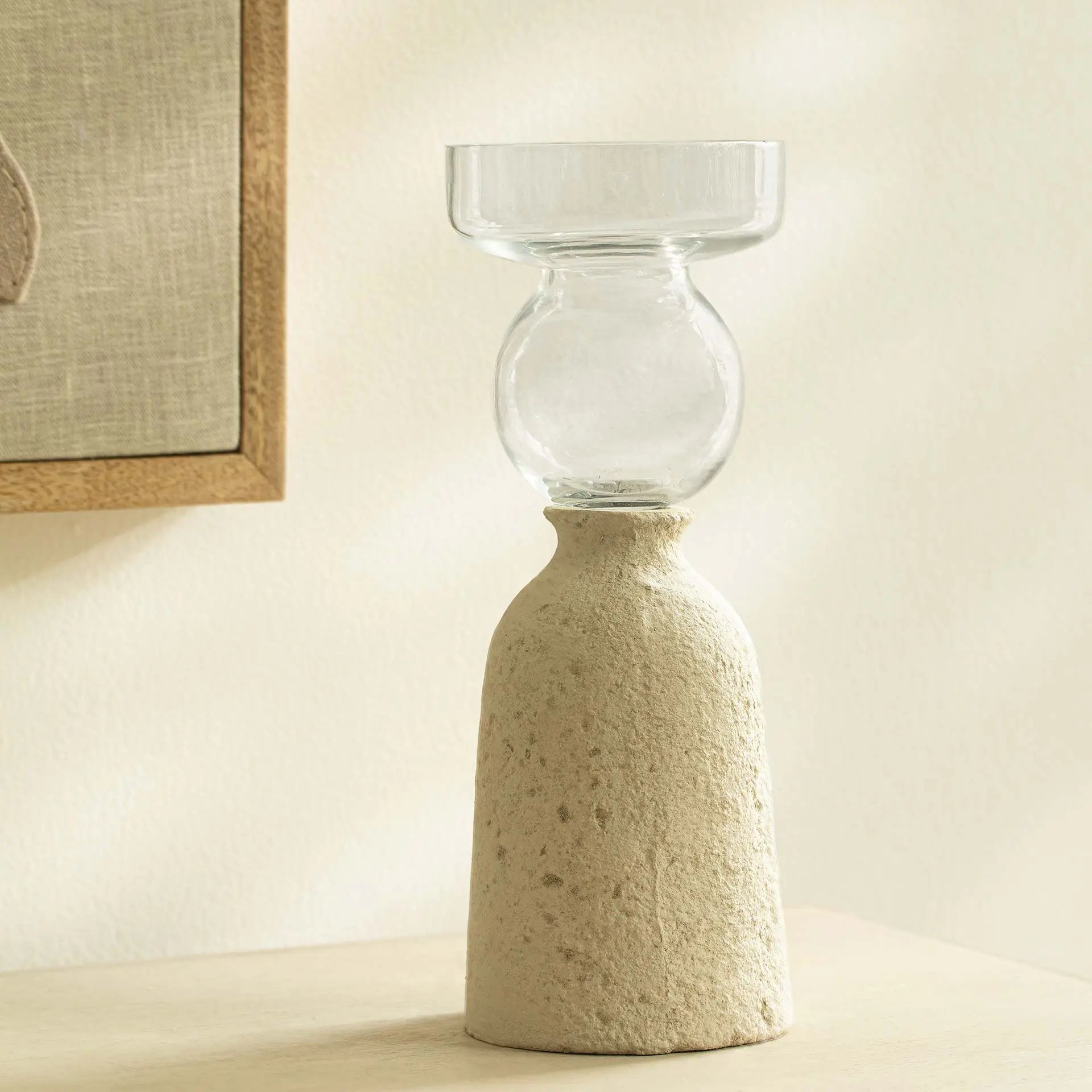 Vase décoratif coquille d'œuf moyen