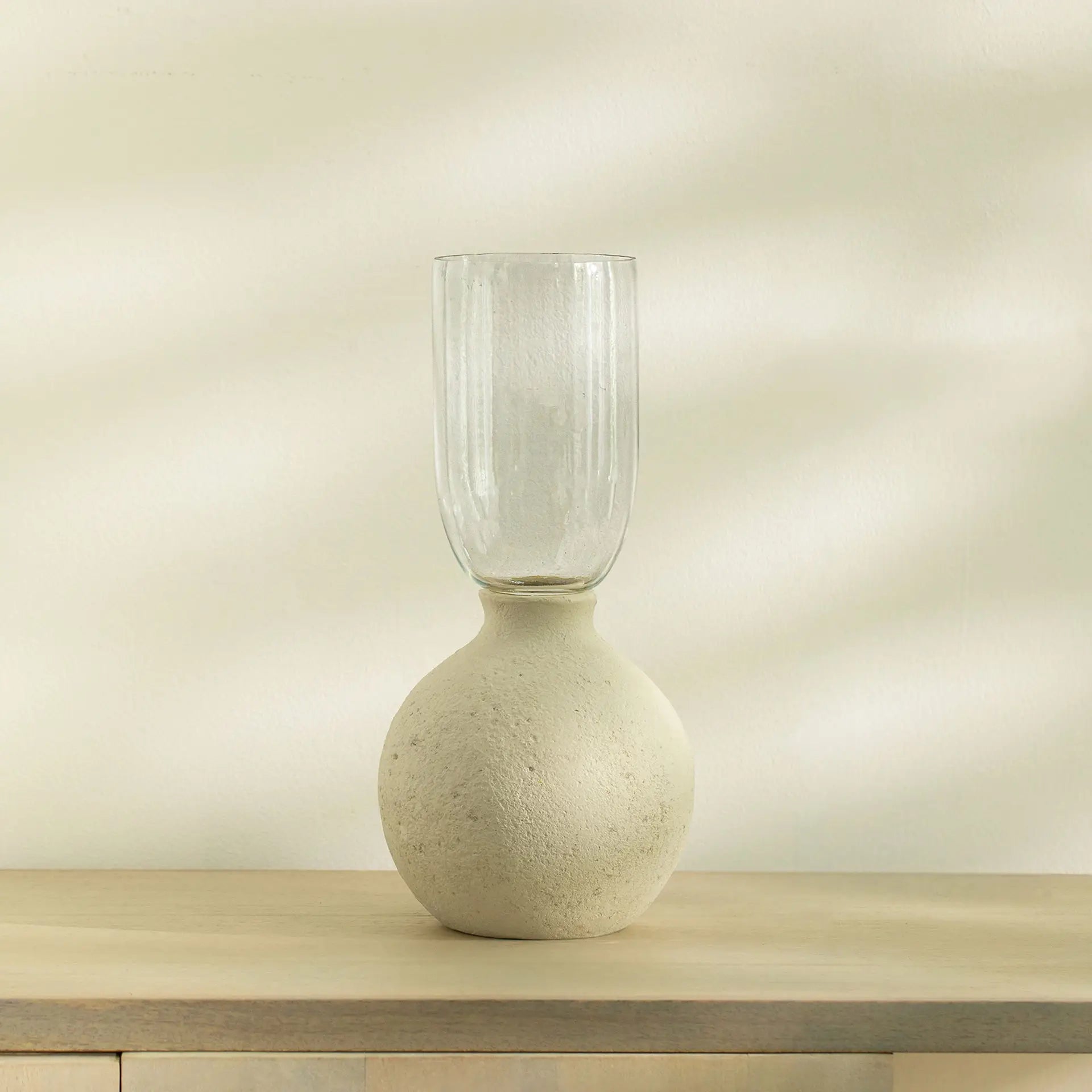 Vase décoratif rond minimaliste