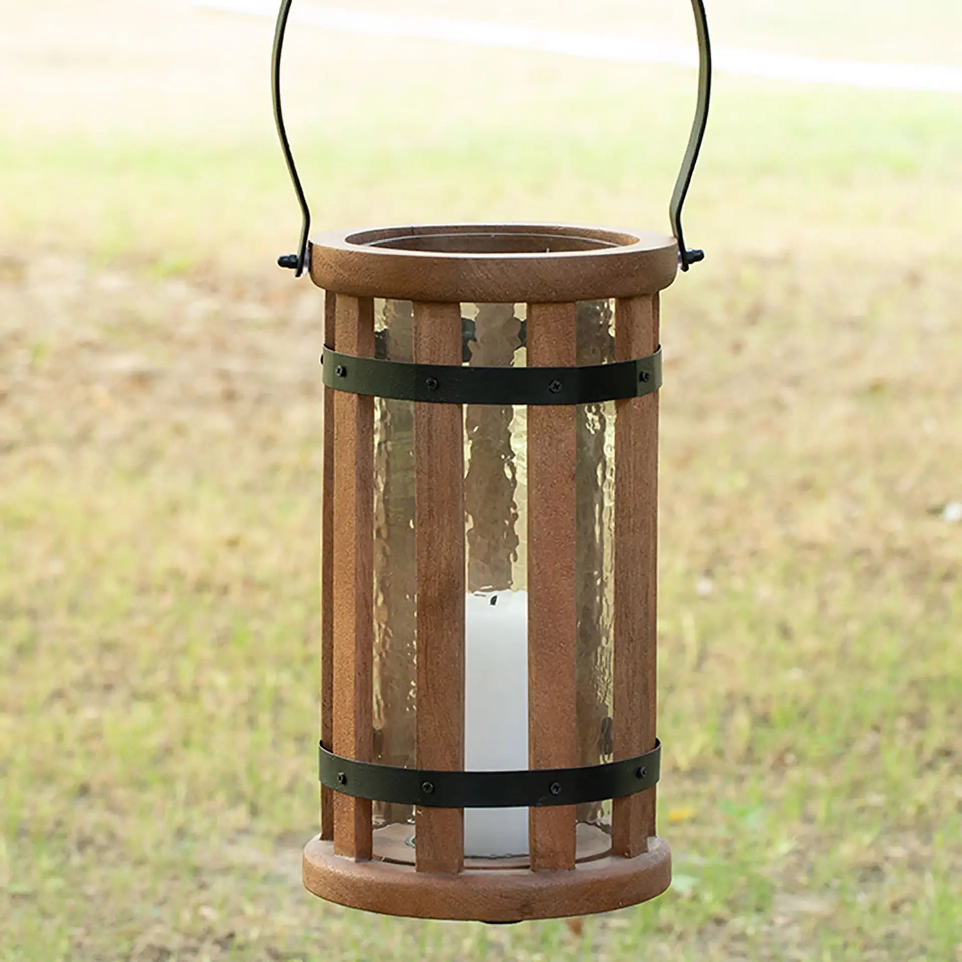 Lanterne Ronde Marron