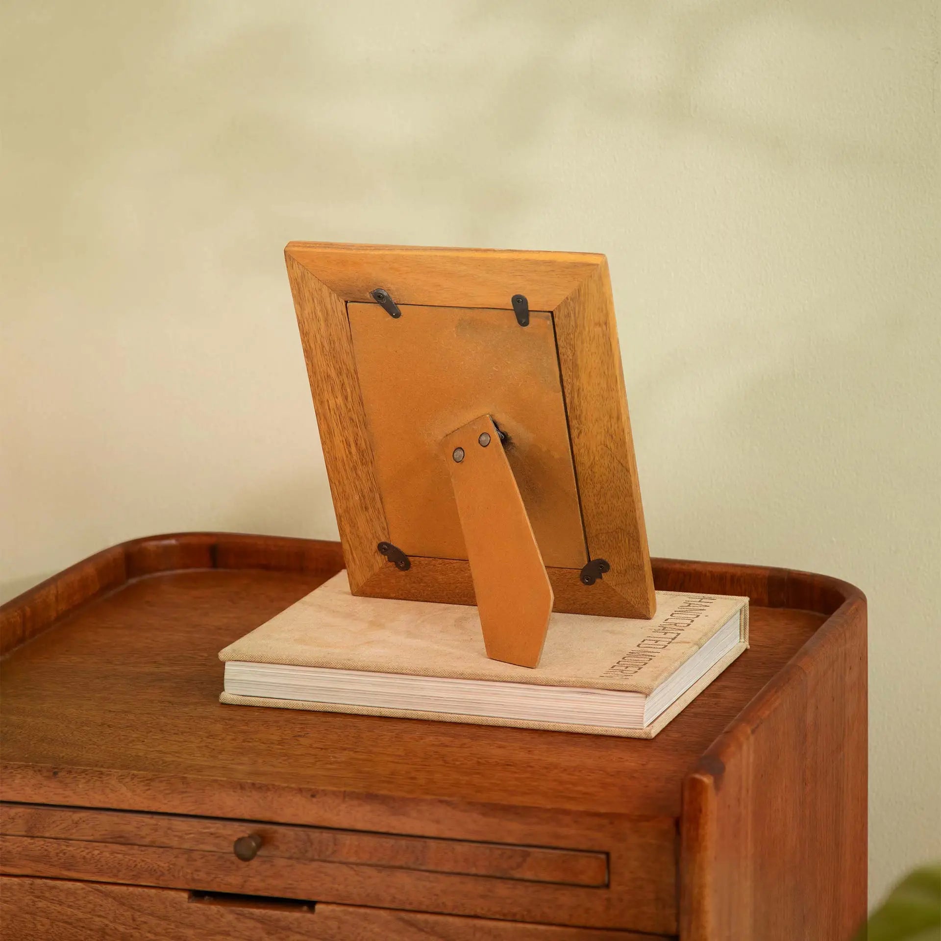 Grand Cadre Photo en Bois Fait Main